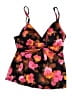 Chadwicks Floral Black Swimsuit Top Size 14 - photo 1