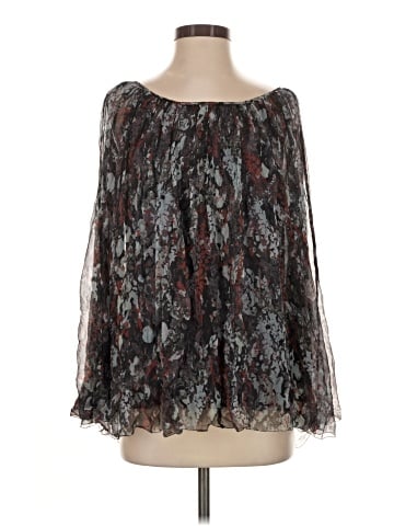 Catherine Malandrino 3/4 Sleeve Silk Top (view 1)