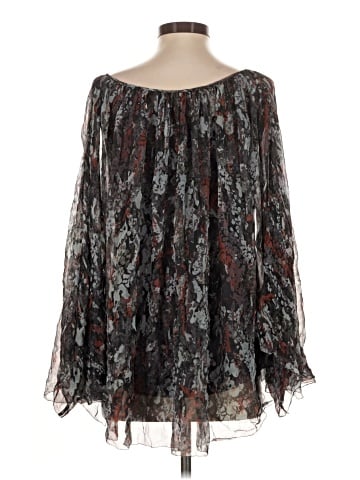 Catherine Malandrino 3/4 Sleeve Silk Top (view 2)