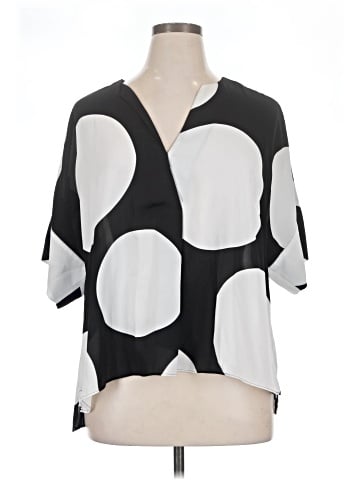 Worthington Short Sleeve Blouse (view 1)