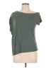 Threads 4 Thought Green Short Sleeve Top Size L - photo 1