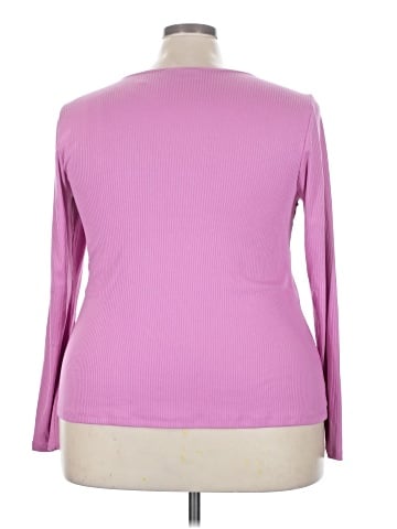 Lane Bryant Long Sleeve T-Shirt (view 2)