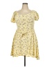 No Boundaries Yellow Casual Dress Size XXL - photo 1
