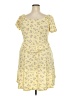 No Boundaries Yellow Casual Dress Size XXL - photo 2