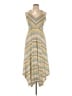 PrAna Chevron-herringbone Tan Casual Dress Size L - photo 1