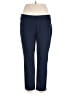 Ruby Rd. Solid Blue Active Pants Size 16 Petite - photo 1