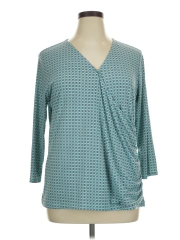 Liz Claiborne 3/4 Sleeve Blouse (view 1)