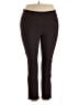 Westbound Solid Brown Active Pants Size 18 - photo 1