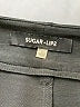 Sugar Lips Solid Black Shorts Size L - photo 3