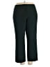 Kasper Solid Green Dress Pants Size 22 - photo 1