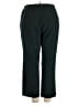 Kasper Solid Green Dress Pants Size 22 - photo 2