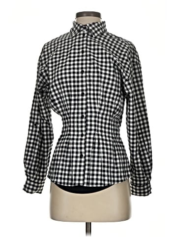 Zara Basic Long Sleeve Blouse (view 1)