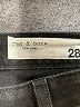 Rag & Bone 100% Cotton Chevron-herringbone Black Jeans Size 28 waist - photo 6