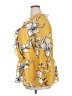 Calvin Klein 100% Polyester Yellow 3/4 Sleeve Blouse Size 2X - photo 5