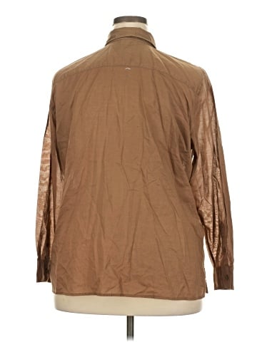 Lauren by Ralph Lauren Long Sleeve Button-Down Shirt (view 2)