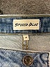 STUDIO BLUE Hearts Blue Jeans Size 26 waist - photo 7