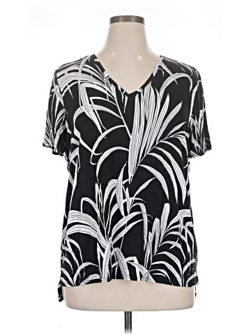Alfani Short Sleeve Blouse (view 1)