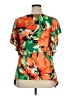 Star Vixen Orange Short Sleeve Blouse Size XL - photo 2