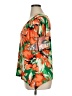 Star Vixen Orange Short Sleeve Blouse Size XL - photo 5