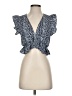 Fancyinn Blue Sleeveless Blouse Size XS - photo 1