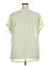 Cato Green Short Sleeve Blouse Size 22 - photo 2