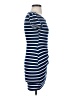 Moa Moa Stripes Blue Casual Dress Size S - photo 4