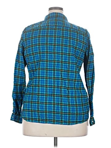 Natural Reflections Long Sleeve Button-Down Shirt (view 2)
