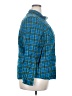 Natural Reflections 100% Cotton Plaid Blue Long Sleeve Button-Down Shirt Size XXL - photo 4