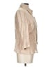 Worth 100% Linen Tan 3/4 Sleeve Button-Down Shirt Size 12 - photo 4