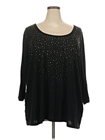 Fashion Bug 3/4 Sleeve Top (view 1)