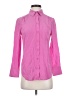 J.Crew 100% Silk Pink Long Sleeve Silk Top Size 2 (petite) - photo 1