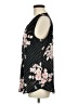 Rose + Olive 100% Polyester Black Sleeveless Blouse Size M - photo 5