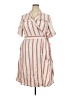 Habitual Stripes Ivory Casual Dress Size 2X - photo 1