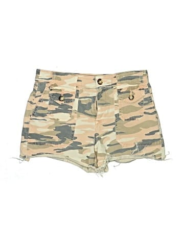 Express Khaki Shorts (view 1)