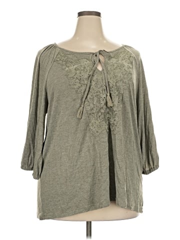 Weekend Suzanne Betro 3/4 Sleeve Blouse (view 1)