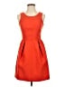 J.Crew Solid Orange Cocktail Dress Size 00 - photo 1