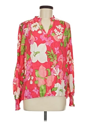 Lands' End 3/4 Sleeve Blouse (view 1)