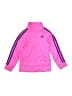 Adidas 100% Polyester Pink Track Jacket Size 6 - photo 1