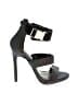 Steve Madden Color Block Black Sandals Size 7 - photo 1