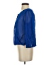 Bebe 100% Polyester Blue 3/4 Sleeve Blouse Size S - photo 5