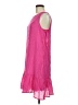 AGB 100% Polyester Solid Pink Casual Dress Size M - photo 5