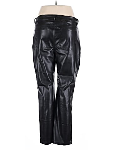 Tribal Faux Leather Pants (view 2)