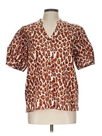 Nine West Short Sleeve Blouse (view 1)