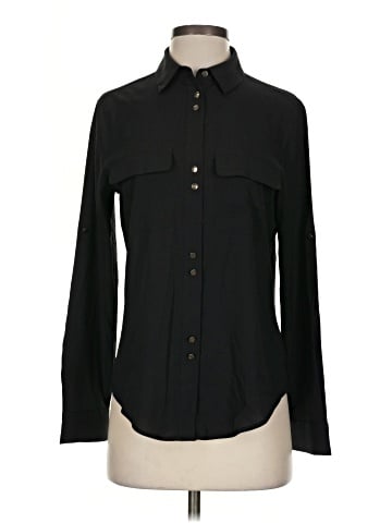 Ivanka Trump Long Sleeve Button-Down Shirt (view 1)