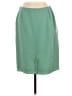 Bill Blass Solid Green Formal Skirt Size 14 - photo 2