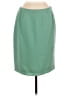 Bill Blass Solid Green Formal Skirt Size 14 - photo 1