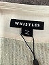 Whistles Metallic Silver Formal Skirt Size 2 - photo 4