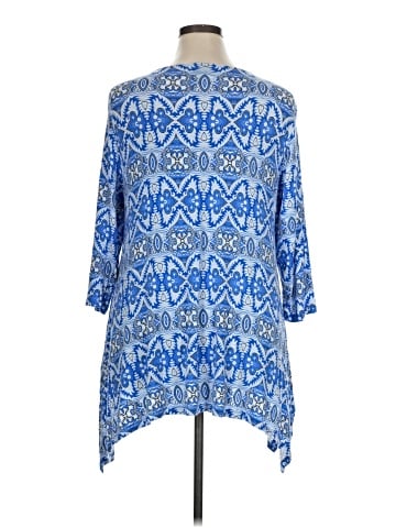 Dana Buchman 3/4 Sleeve Blouse (view 2)