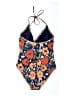 Boden Print Blue One Piece Swimsuit Size 4 - photo 2