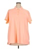 Columbia 100% Polyester Solid Orange Short Sleeve Blouse Size 3X - photo 1